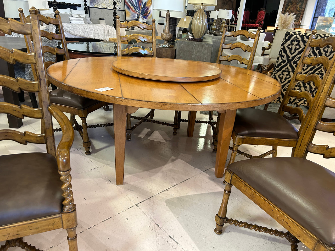 Wood Ladder back dining  Chairs
