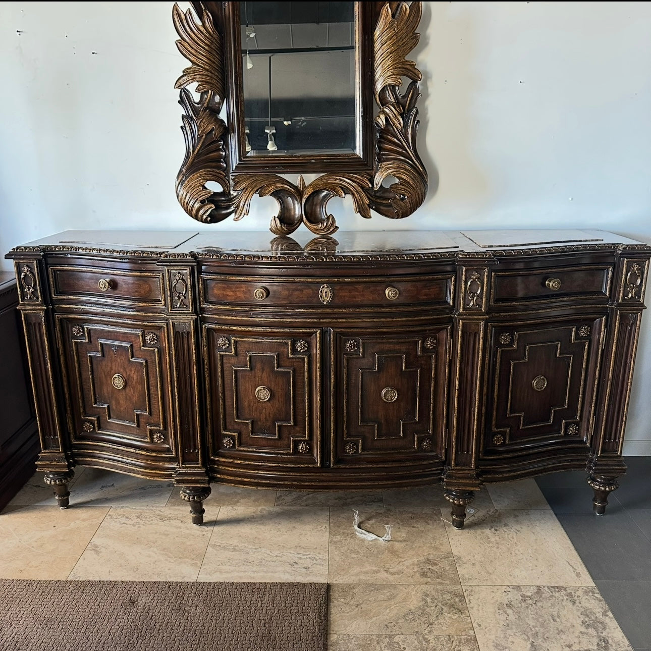 marge carson granite credenza