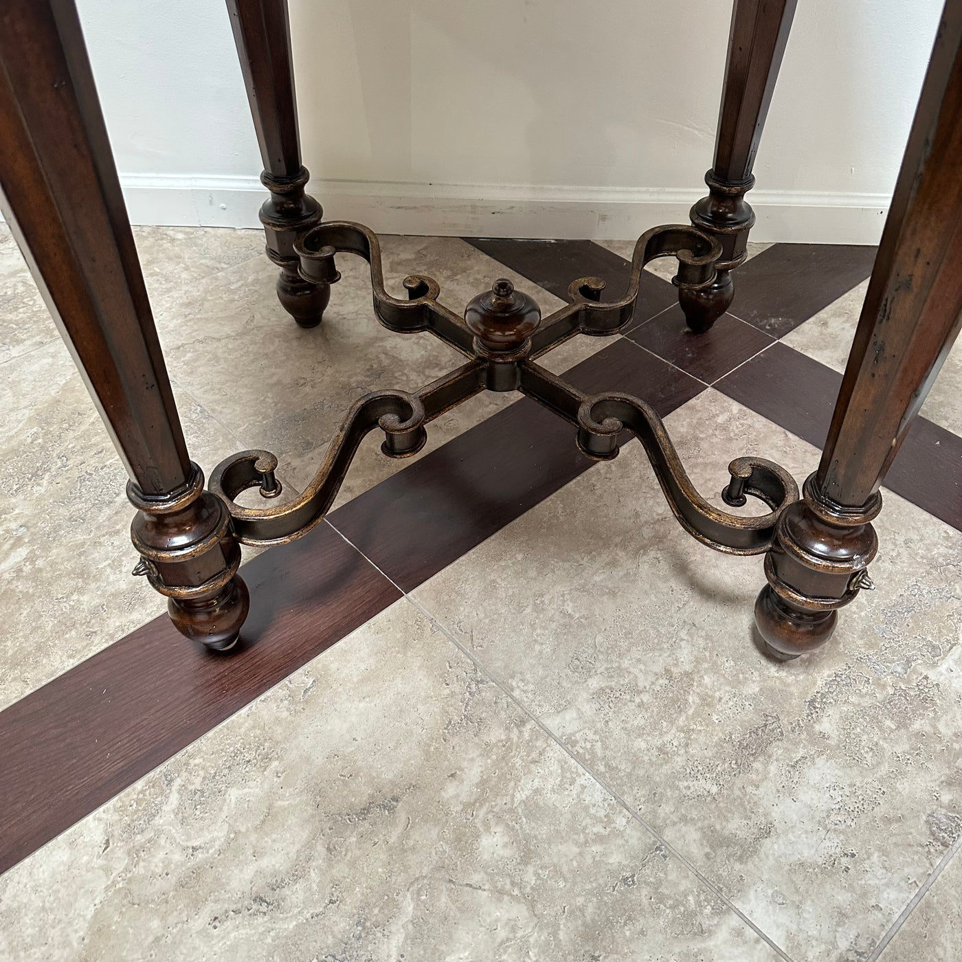 marge carson  ornate side table