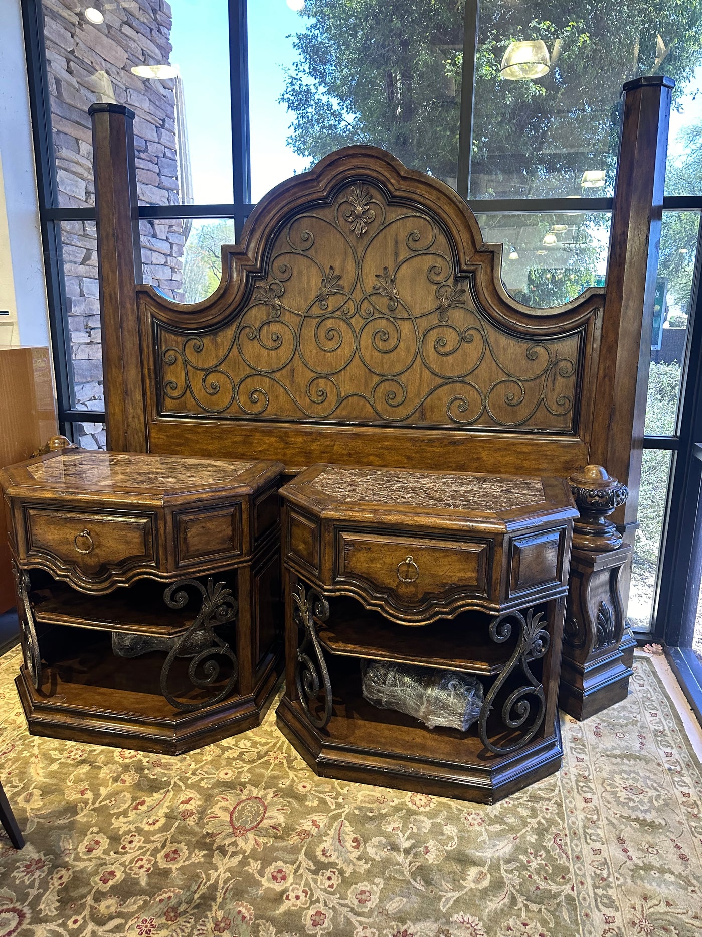 marge carson Segovia Nightstands