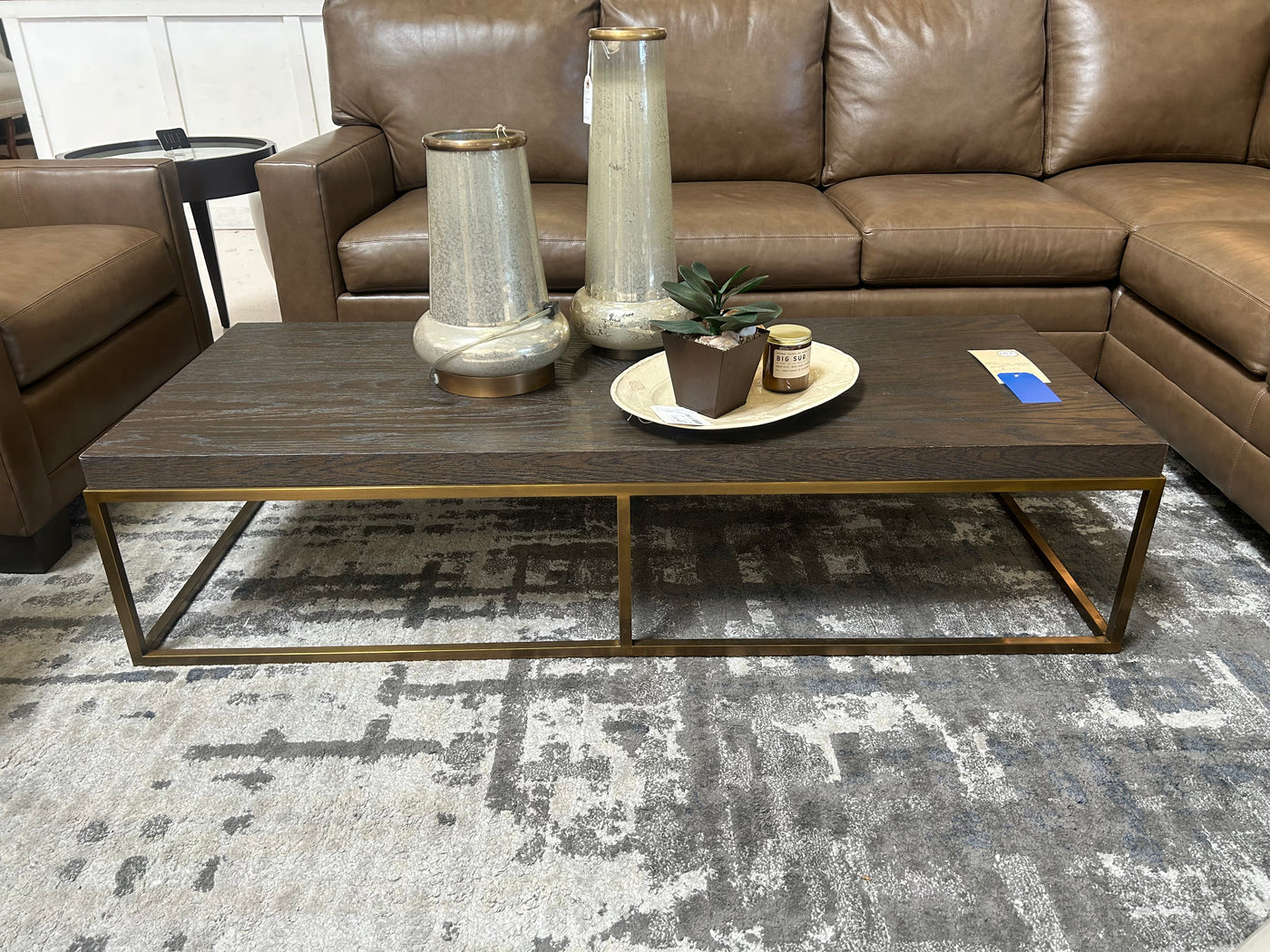 restoration hardware Nathan coffee table