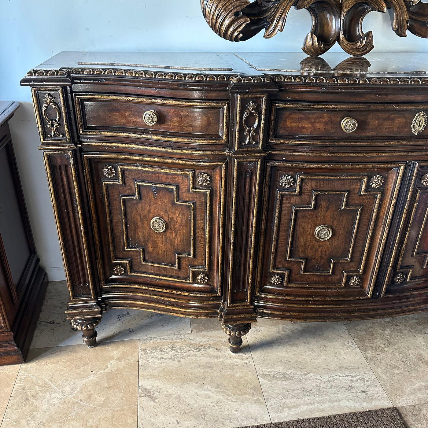 marge carson granite credenza