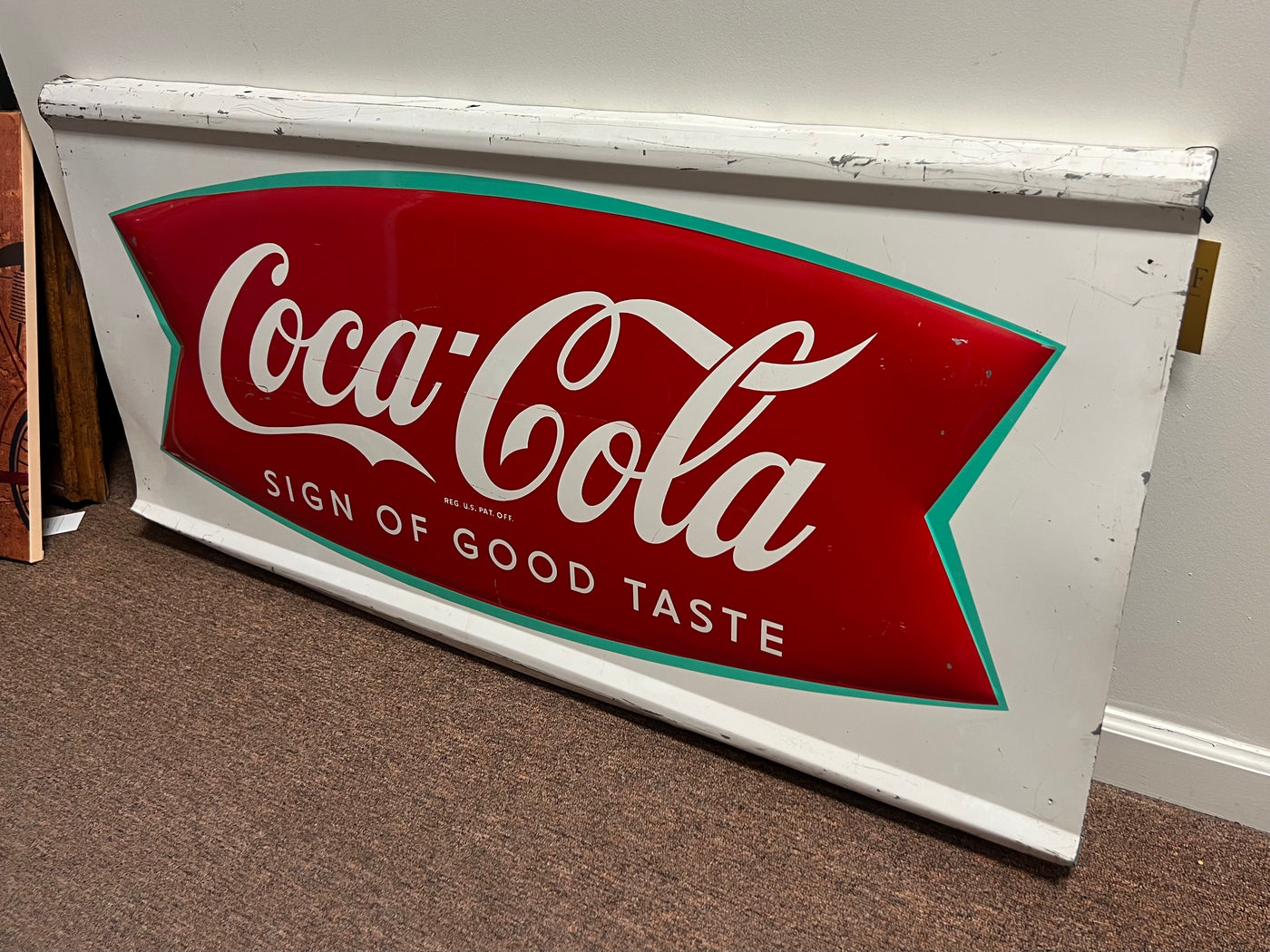Coca Cola Fishtail Sign – HLF