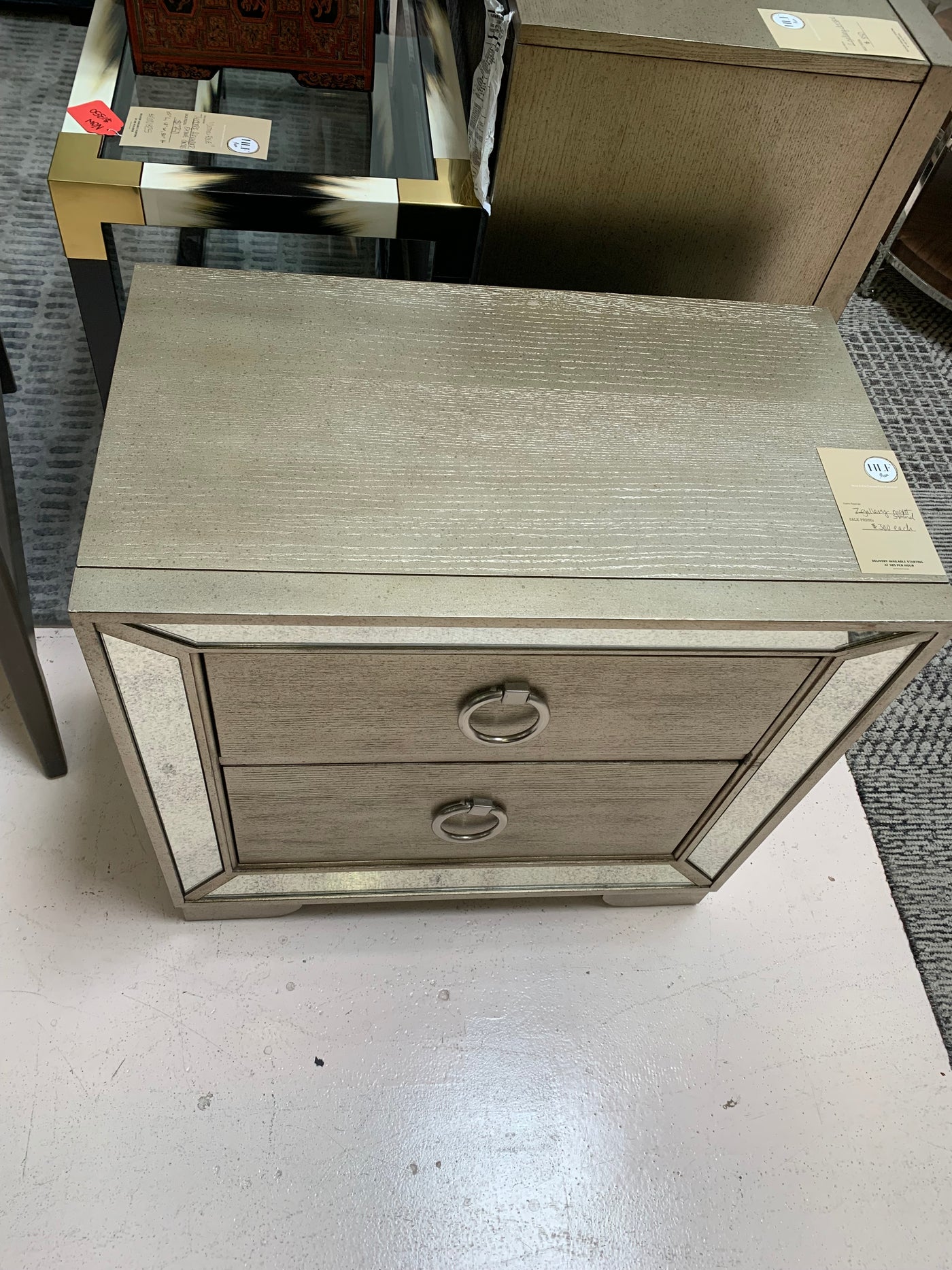 Z gallerie Gold Nightstands