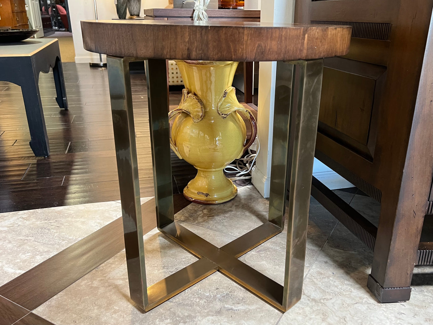 Horchow Round End Table