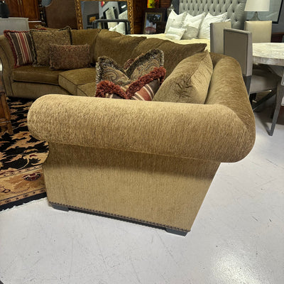 renee cazares  goose down sectional sofa