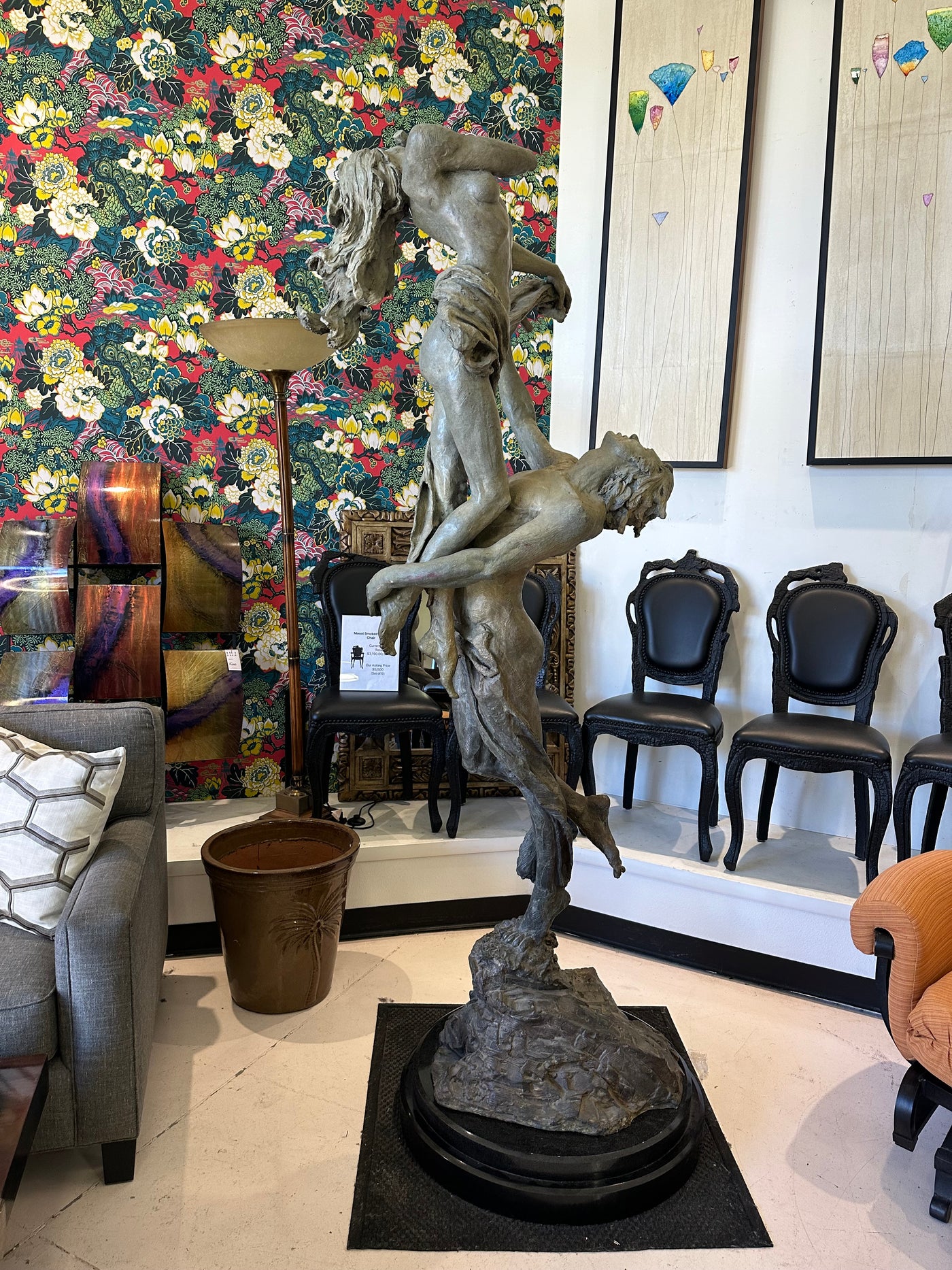 Tuan romantic harmony Signed Sculpture