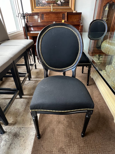 Ballard Designs Oval Back Louis XVI Dining Chairs