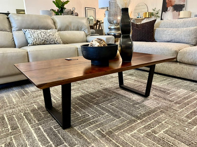 Walnut Live Edge Coffee Table