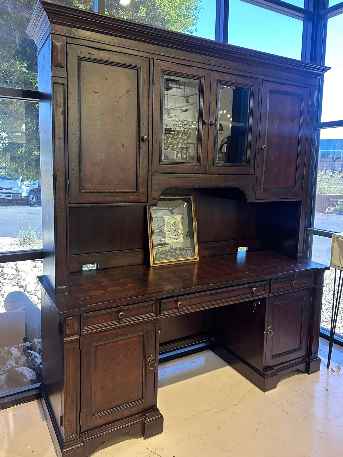 Hekman Desk & Hutch