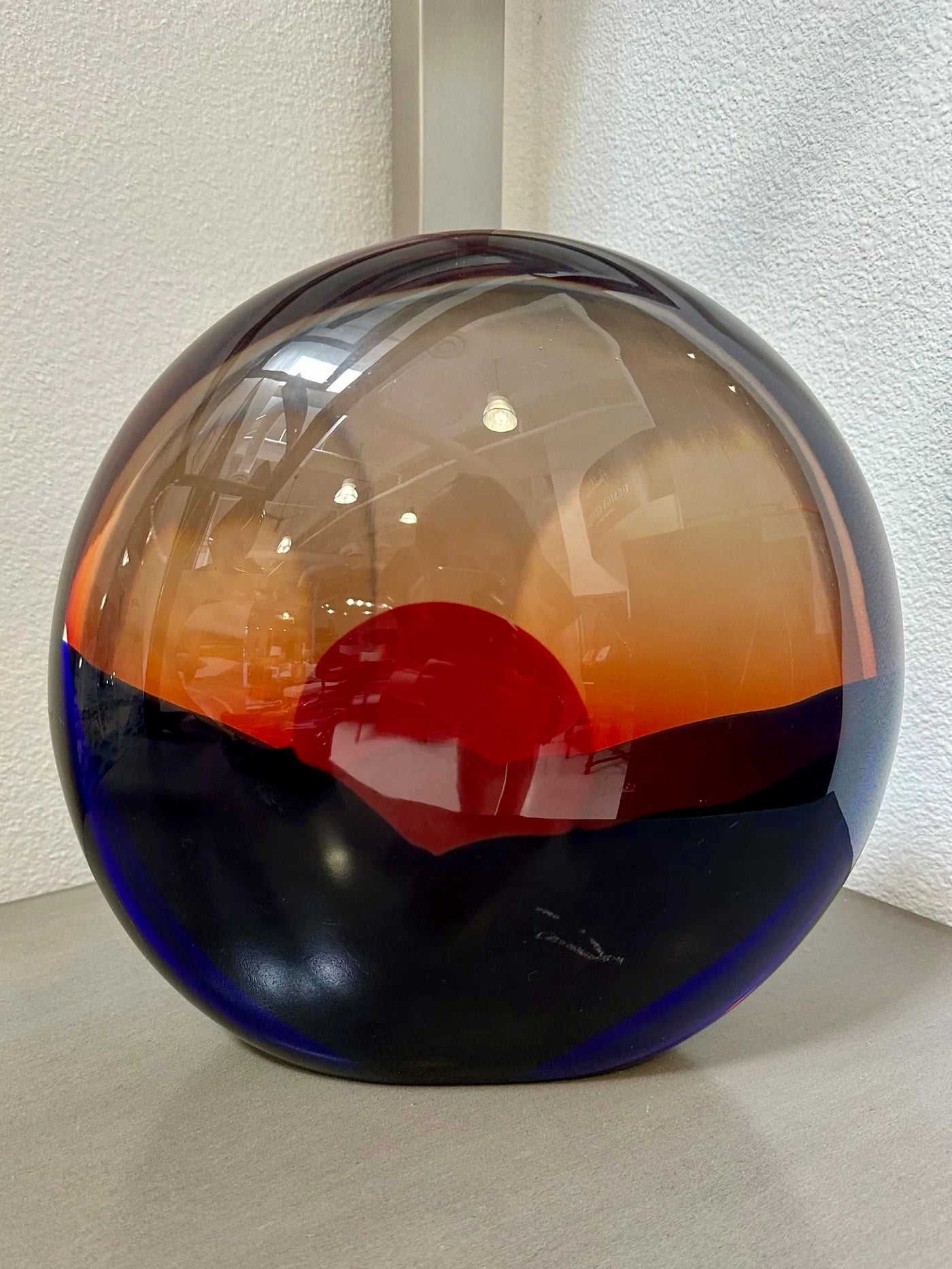 1980 Ogetti Roche Bobois Sunset Murano Sculpture