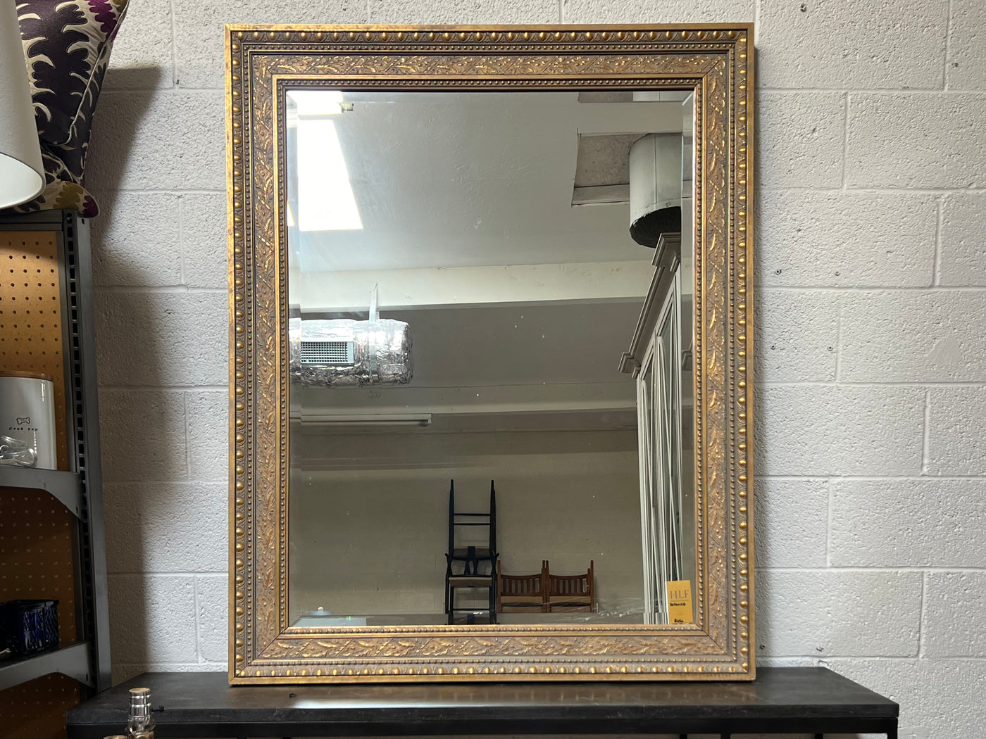 DeNunzio Gold Framed Mirror