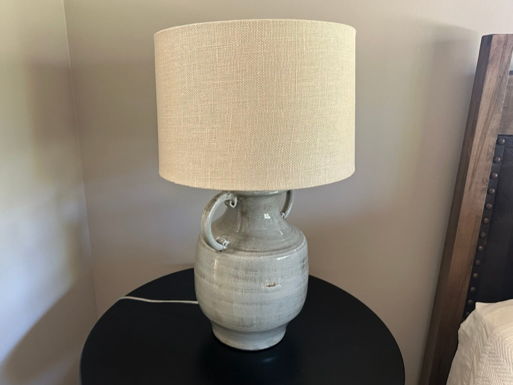 Ceramic Table Lamps Pair