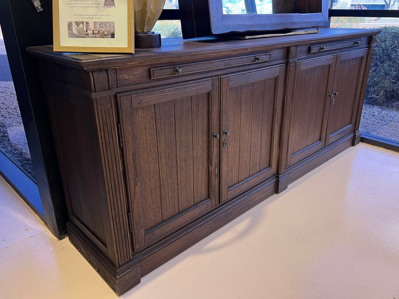 Arhaus Athens Modular Media Console Cabinet