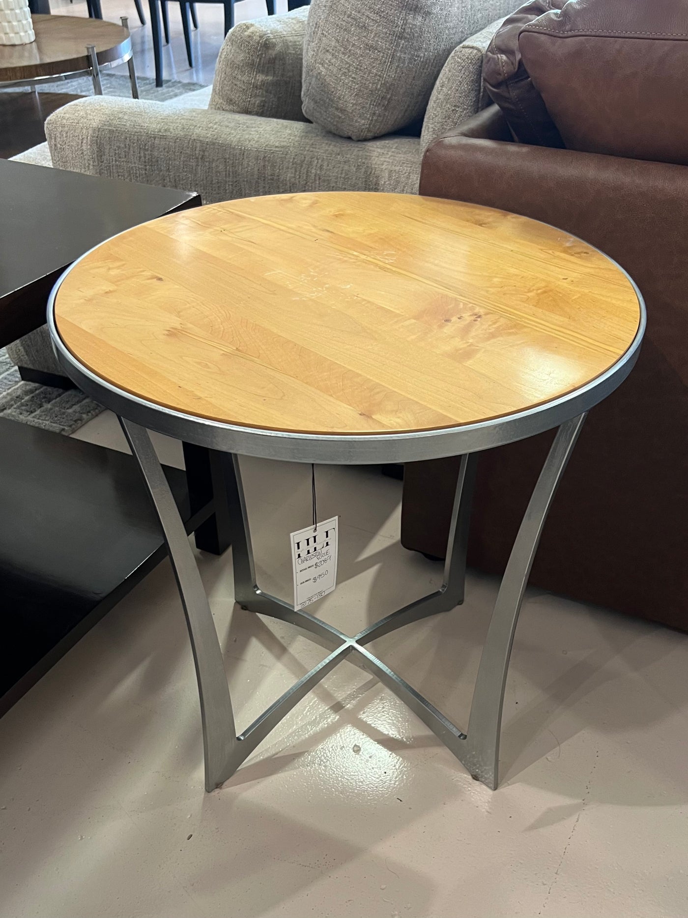 Charleston Forge Lotus Round End Table