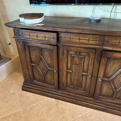 Wood credenza