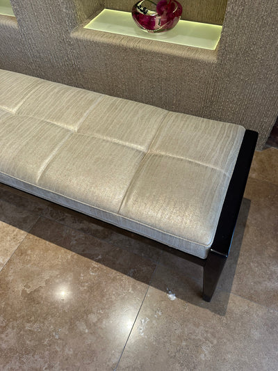 Hancock and Moore Ascari Bench in Shimmer Leather