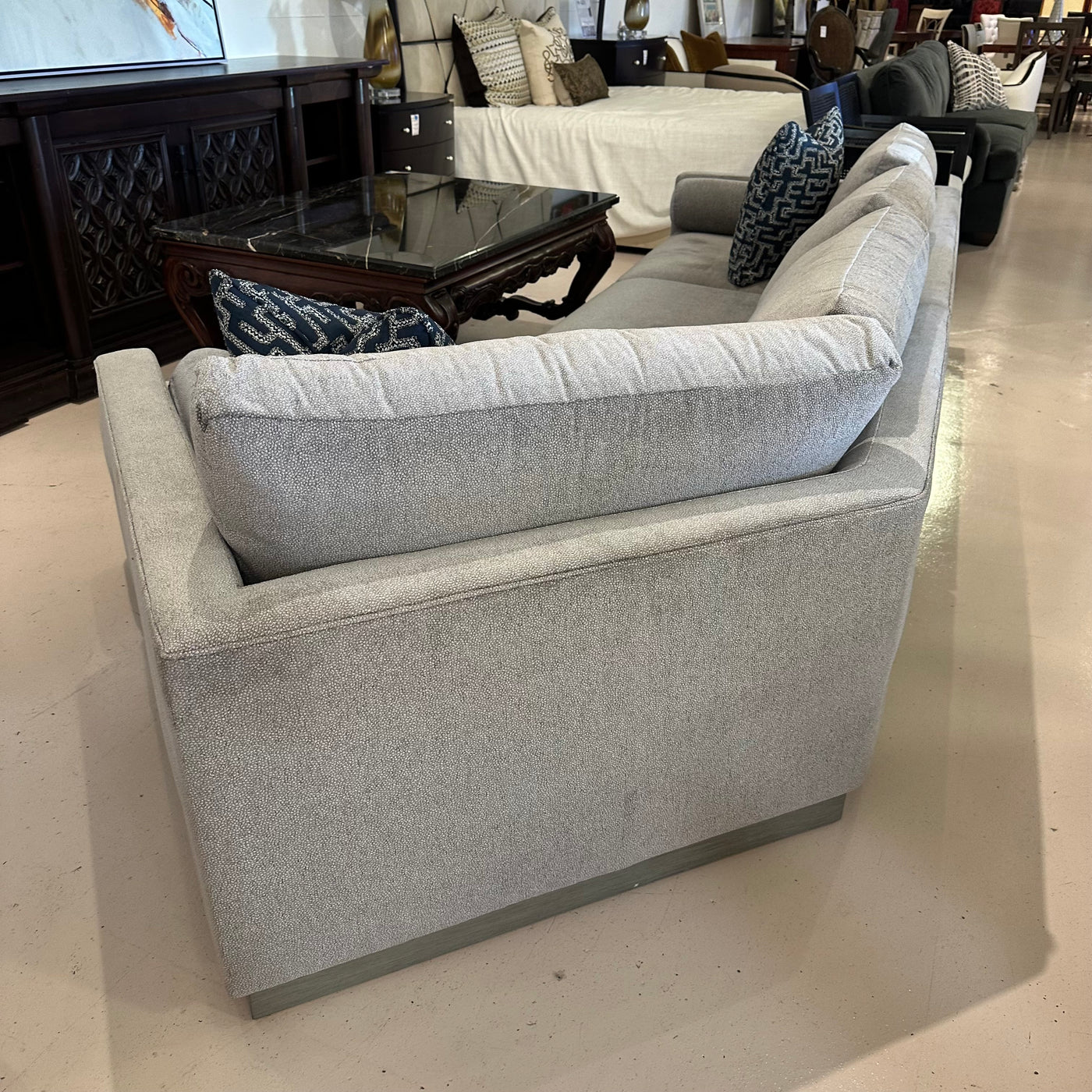 Lazar Langdon Cuddle Sofa Custom Upholstery