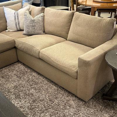 Renee Cazares Goose Down Boucle Sectional