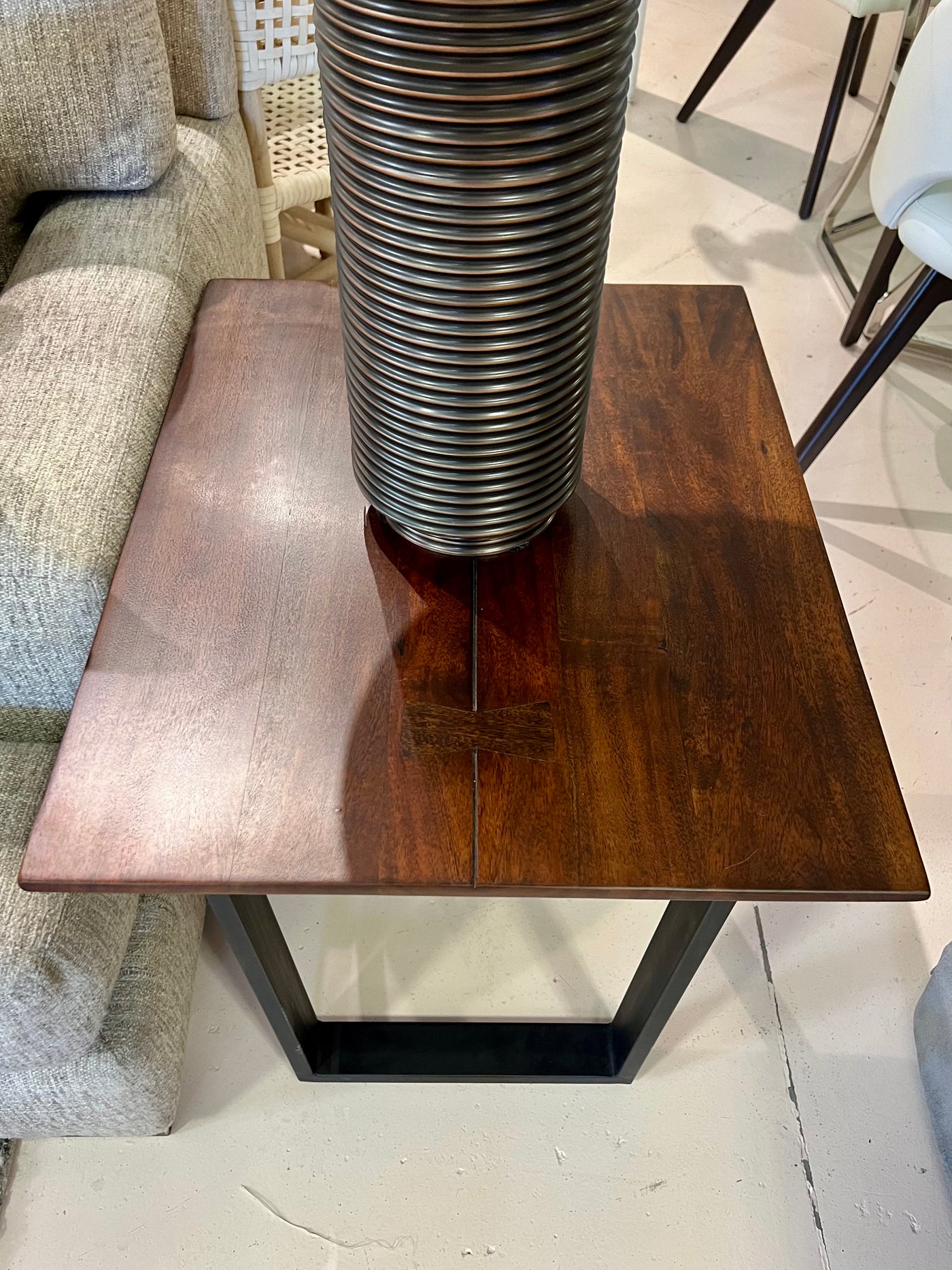 Walnut Live Edge End Table - 2 Available