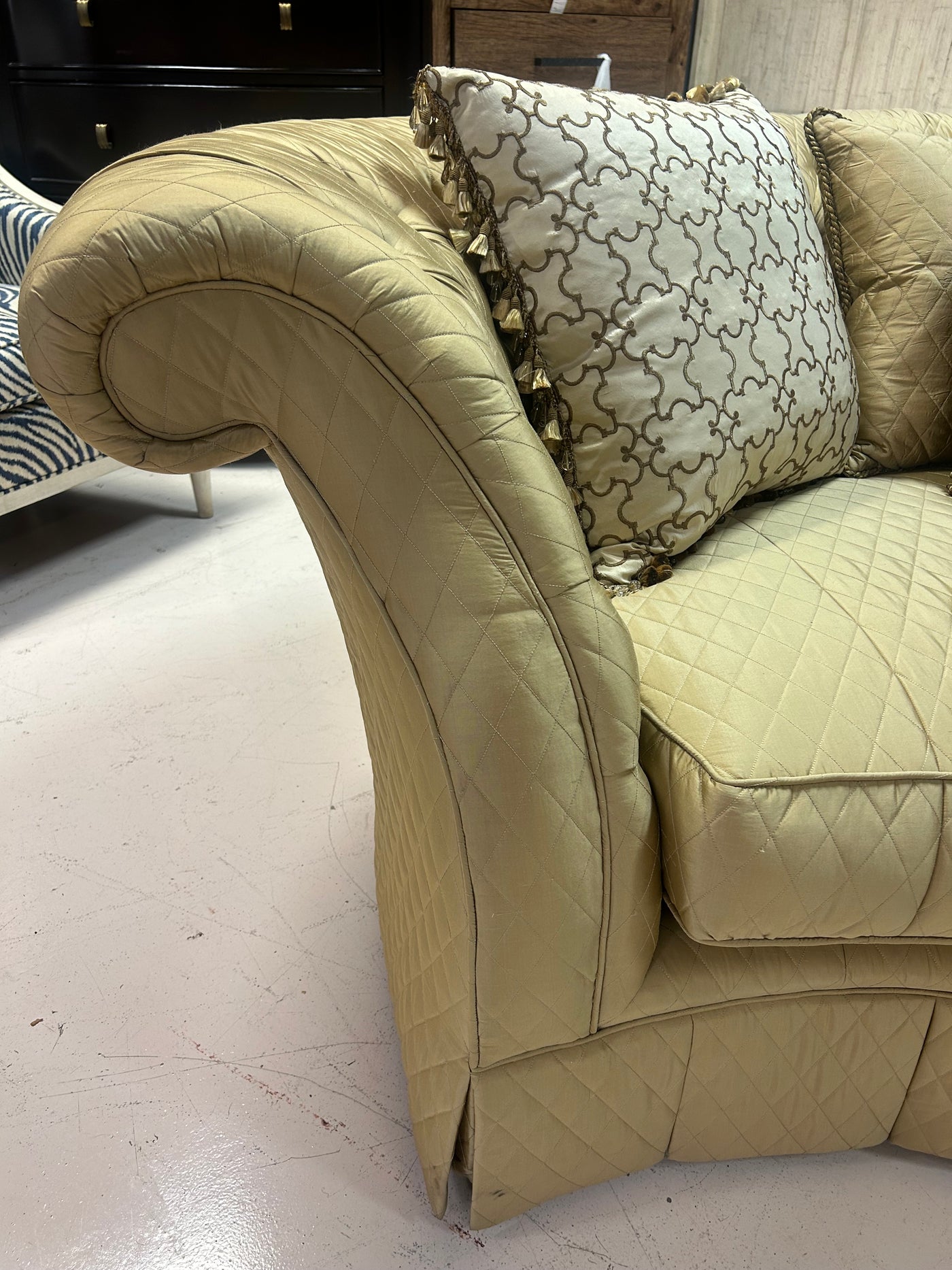 Custom Tufted Sofa