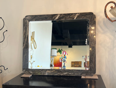Italian Marble Framed Mirror