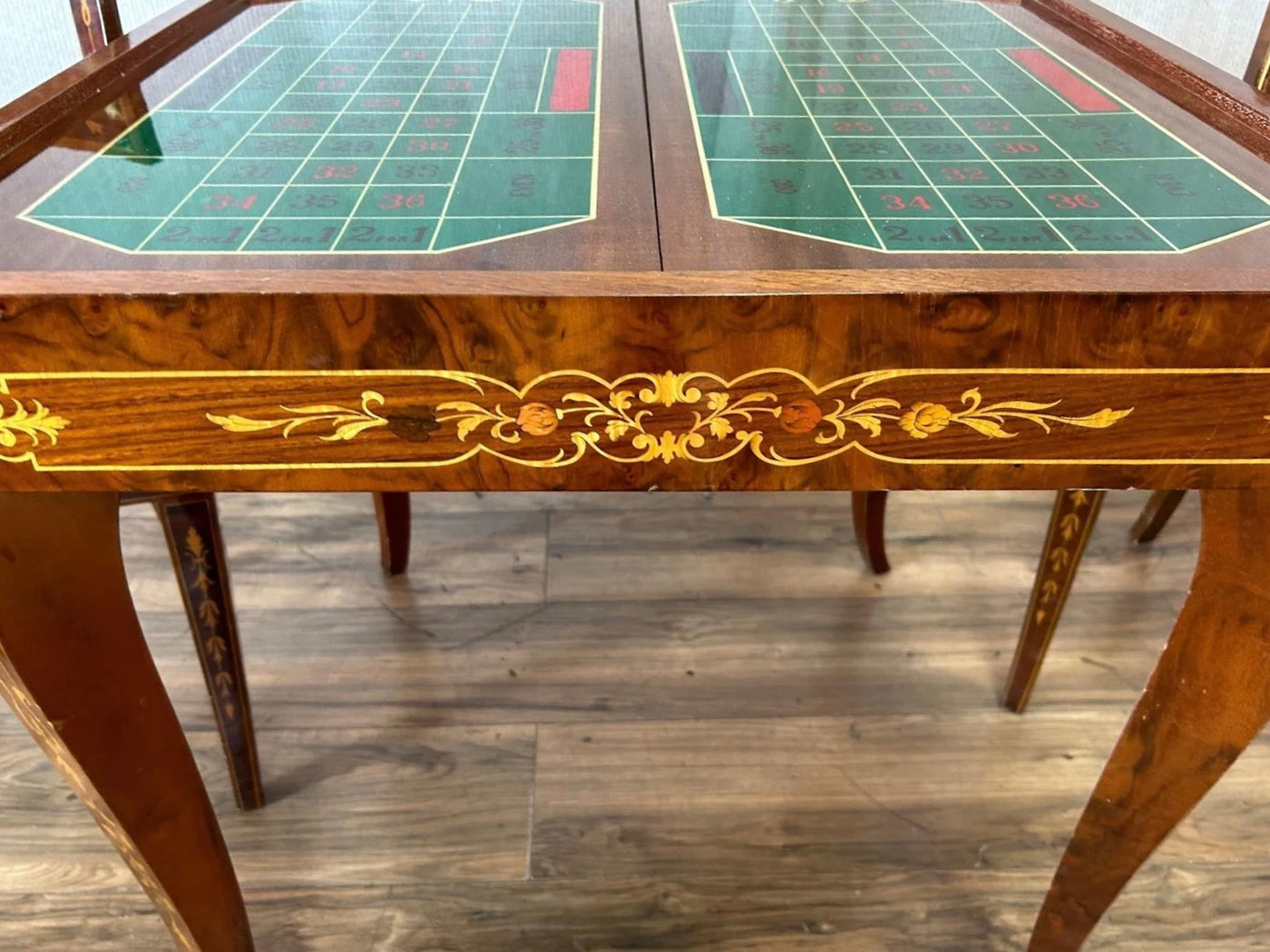 Italian Marquetry Gaming Table