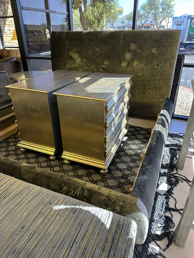 Custom King velvet Low Profile Bed