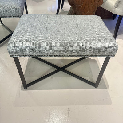 Vanguard nailhead ottomans
