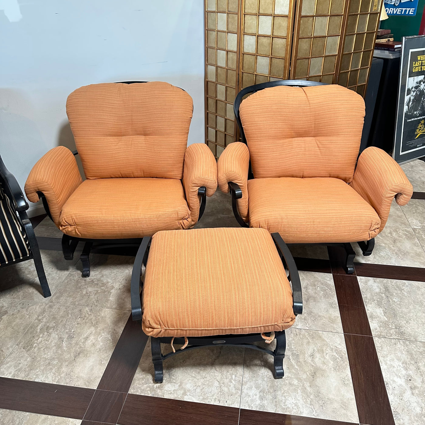 Mallin Outdoor Rocking Chair set