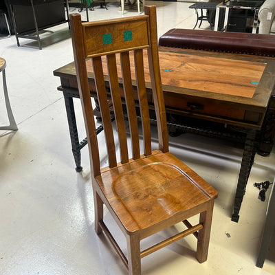 Mesquite Wrought Iron Desk w/ Turquoise Inlay (Includes matching chair)