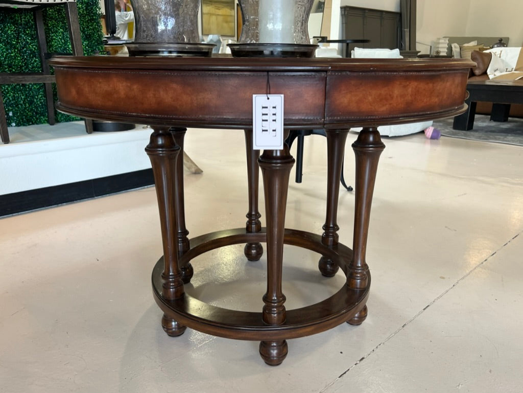 Ralph Lauren Leather Top Centre Table