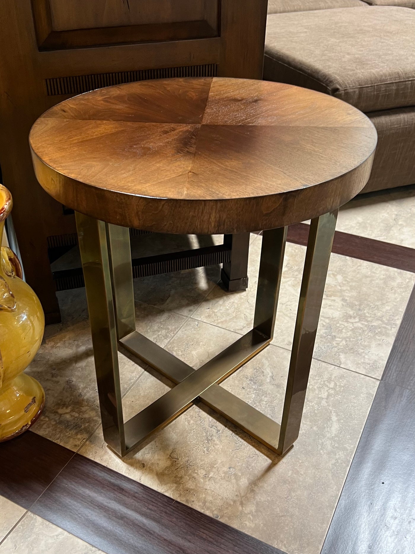 Horchow Round End Table