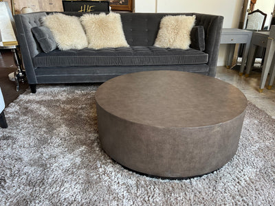 Arhaus Malone Round Plinth Coffee Table