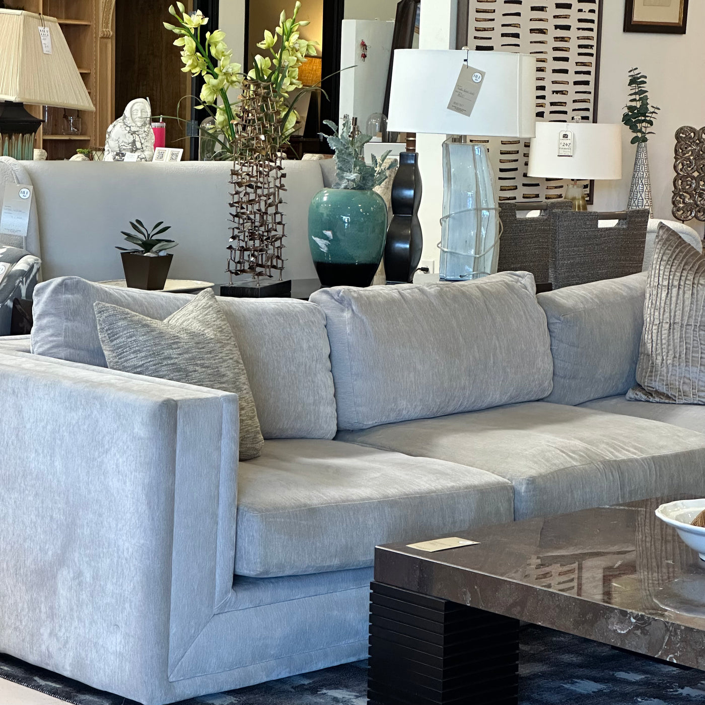 Z gallerie Luka Three piece sectional