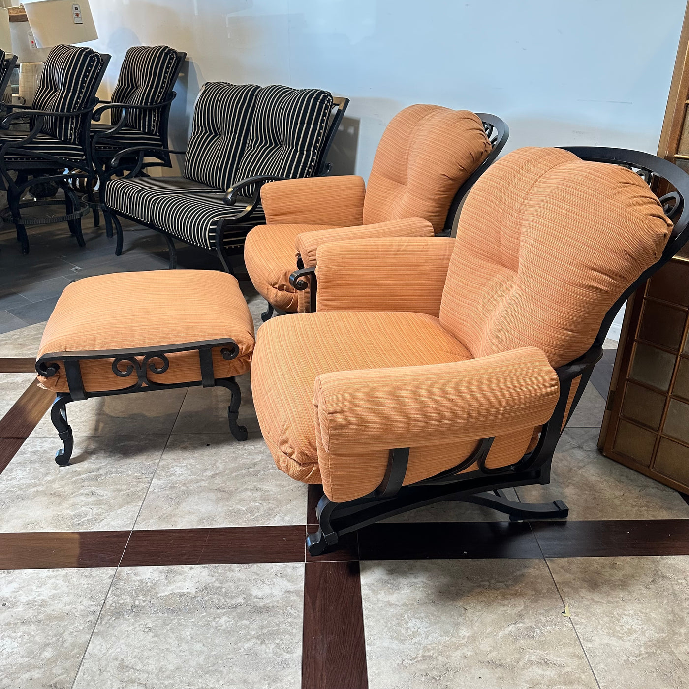 Mallin Outdoor Rocking Chair set