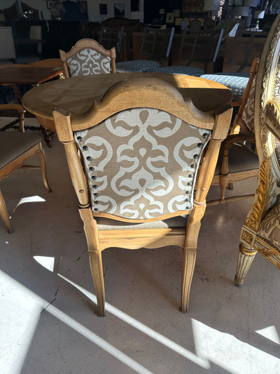 Thomasville dining table and custom chairs