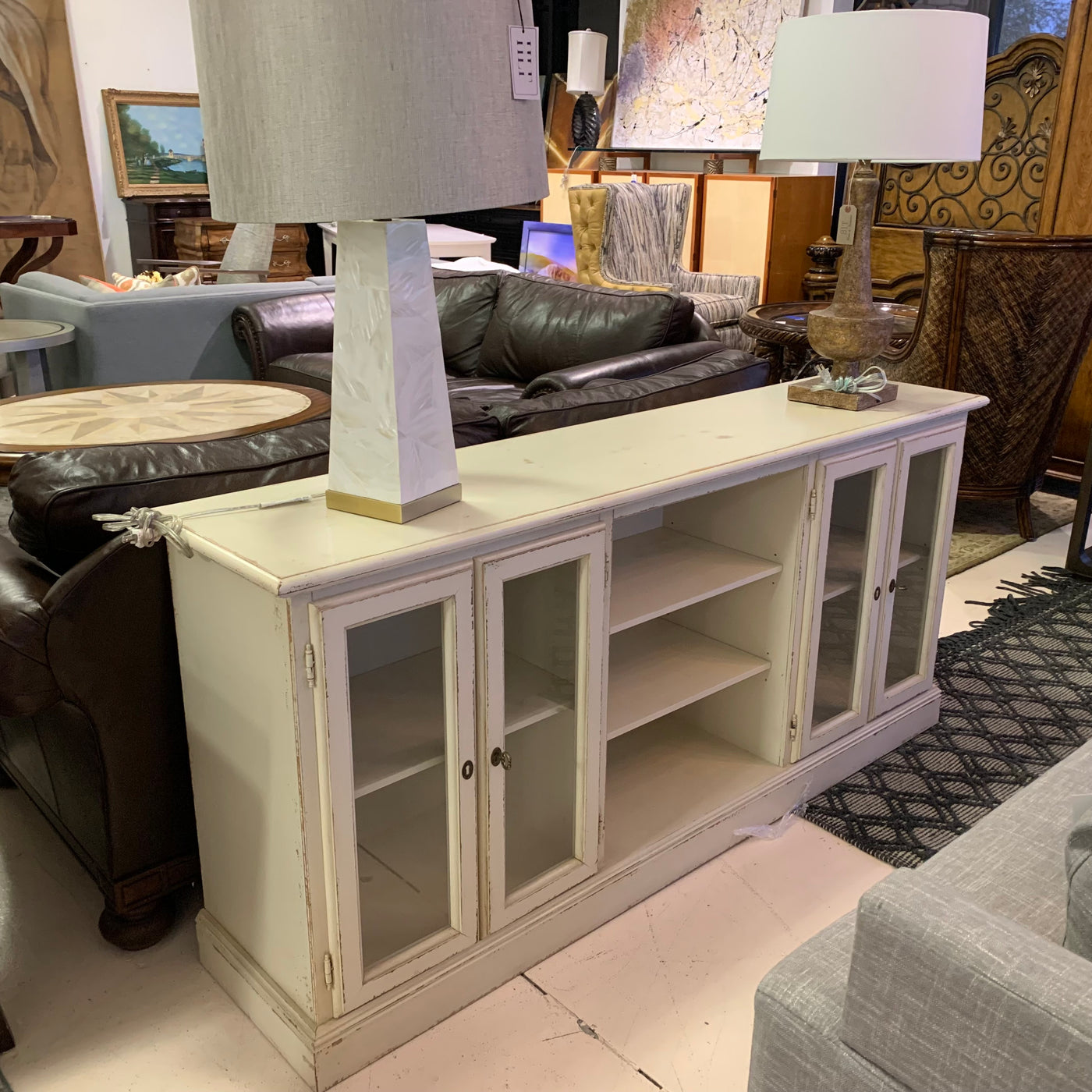 Farmhouse Media Cabinet