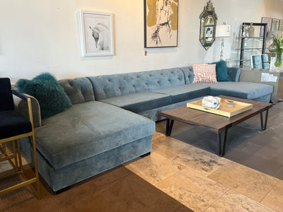 Restoration Hardware Modena Chesterfield Sectional