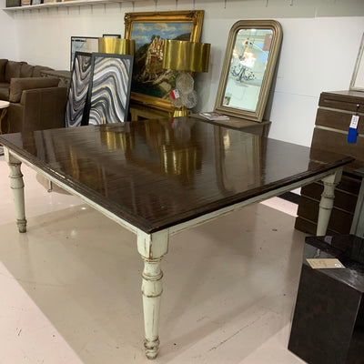 “Farmhouse” Style Dining Table