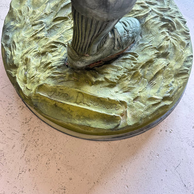 Jim Davidson bronze Pitcher Sculpture