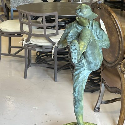 Jim Davidson bronze Pitcher Sculpture