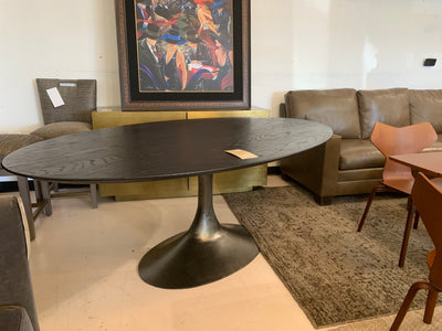 Restoration hardware aero oval dining table