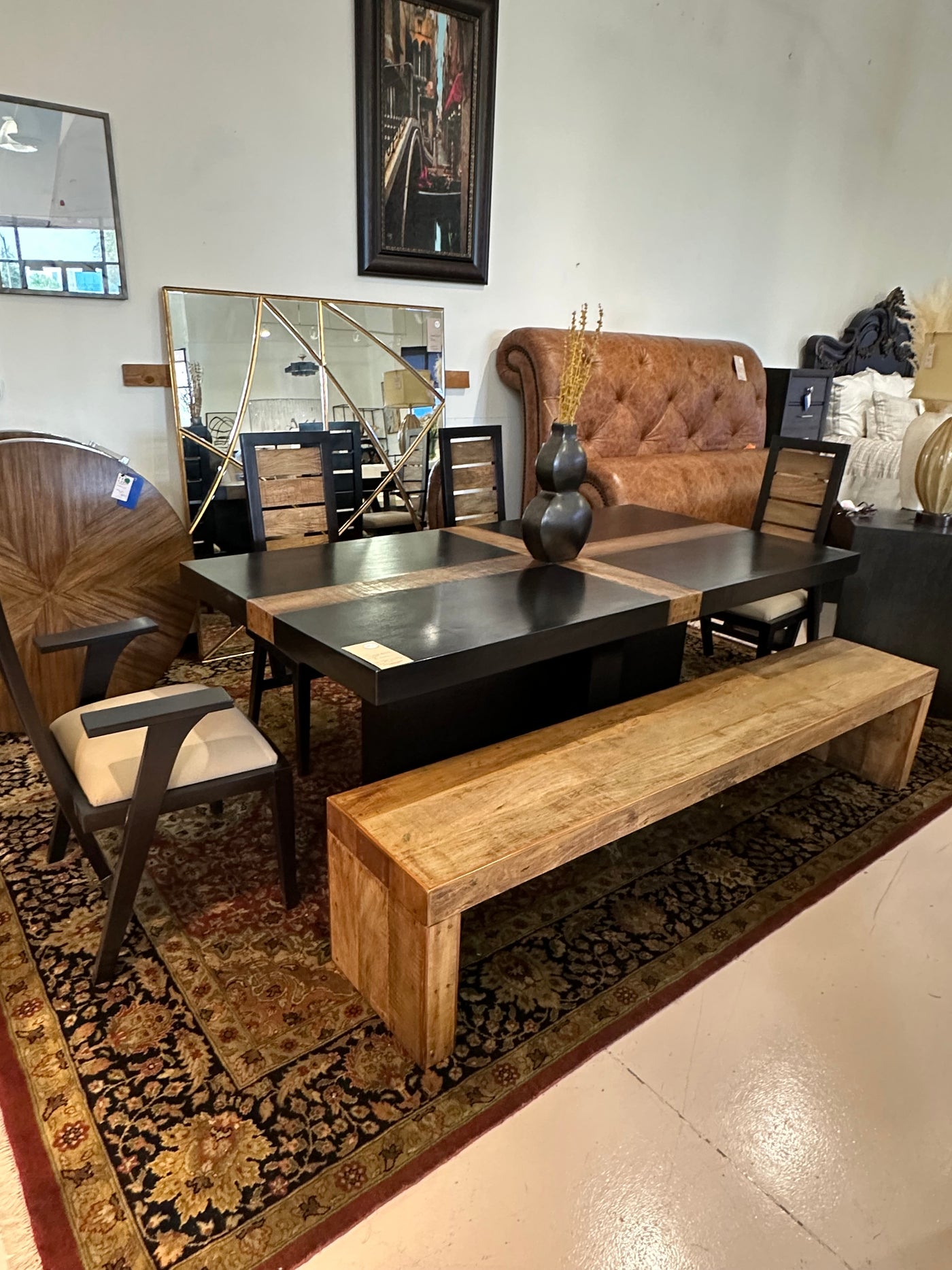 Environment Contemporary dining table and chairs