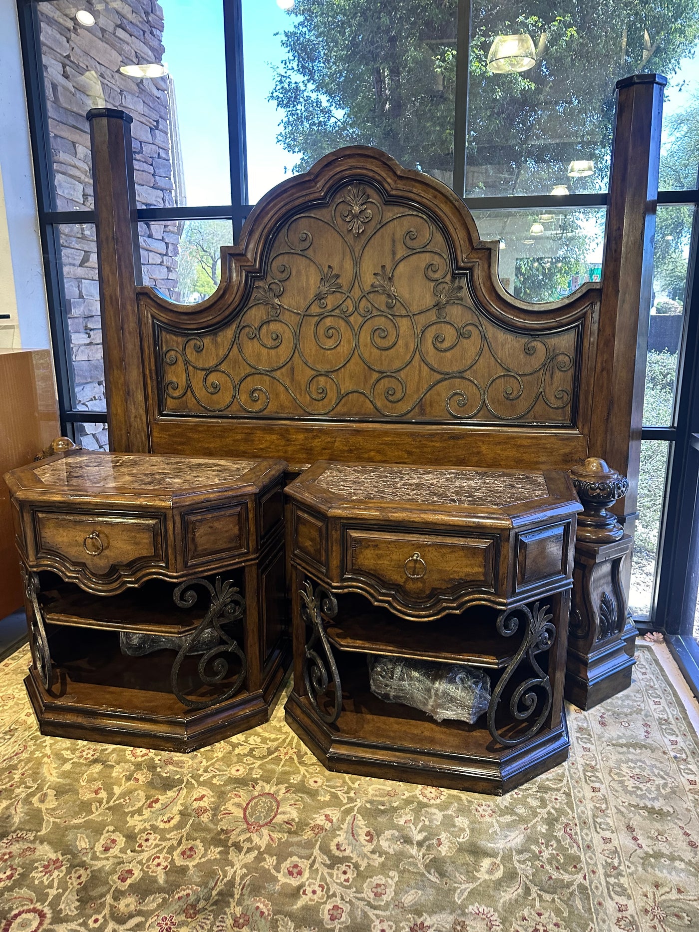 marge carson Segovia Nightstands
