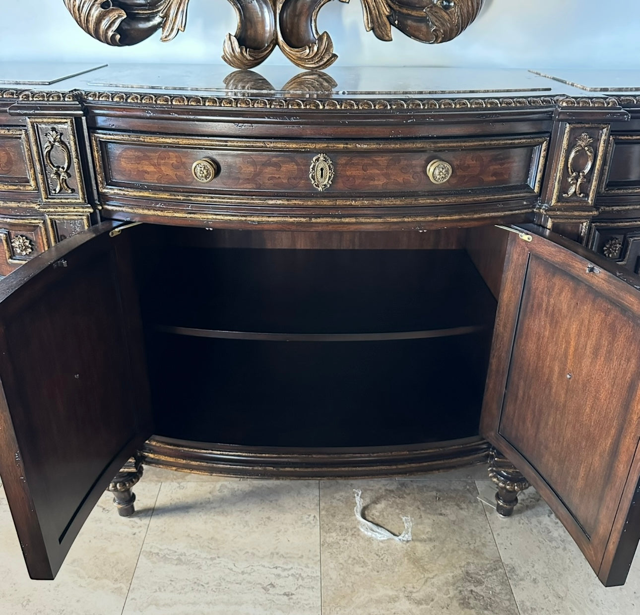 marge carson granite credenza