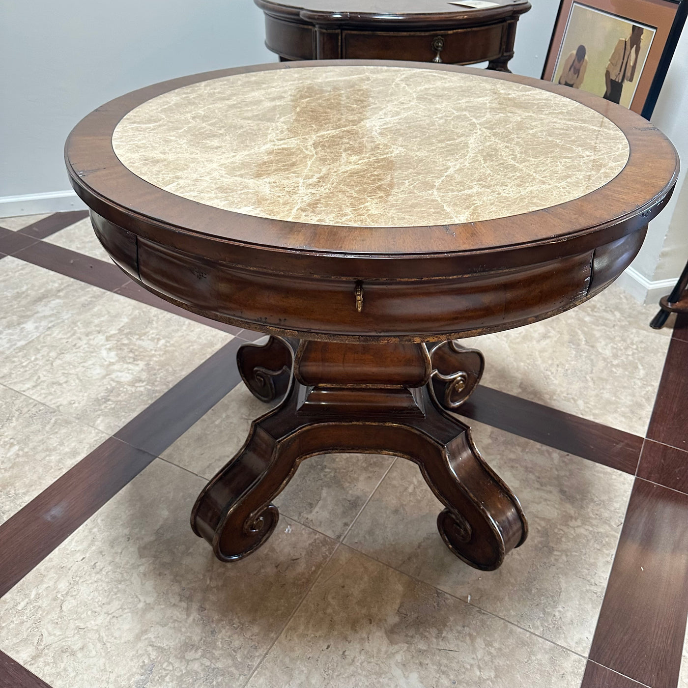 marge carson accent table