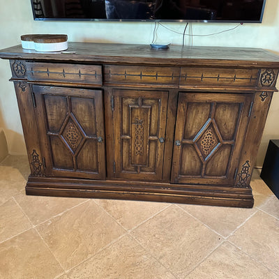 Wood credenza