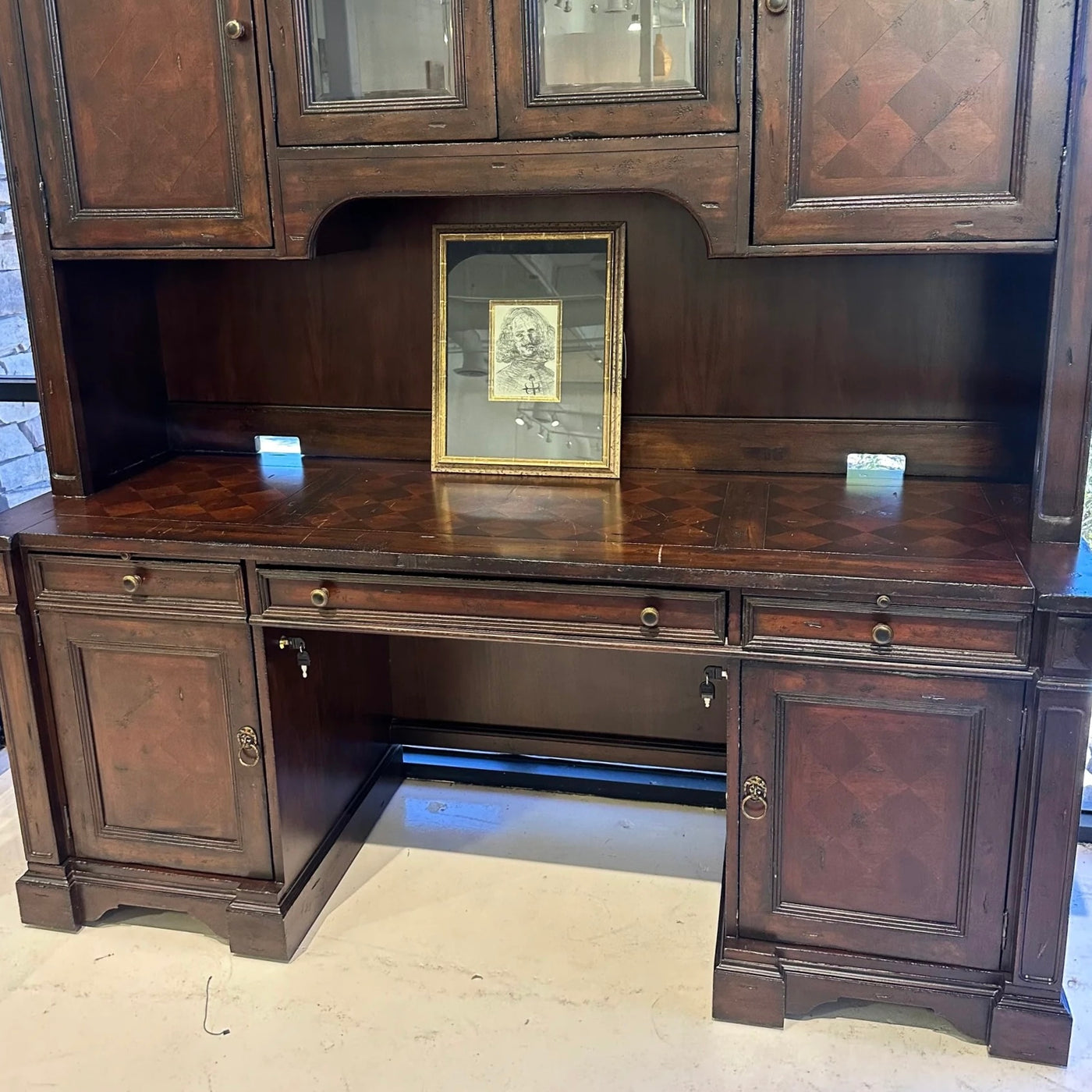 Hekman Desk & Hutch