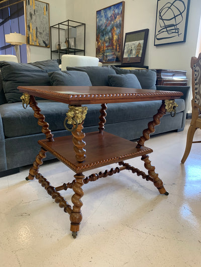 Barley Twist antique table server